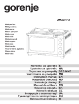 Gorenje OM33HPX Manualul proprietarului