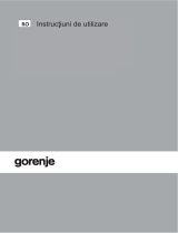 Gorenje G64X Manualul proprietarului