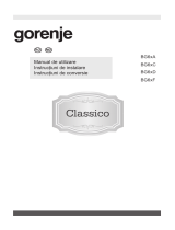 Gorenje GW6D41CLB Manualul proprietarului