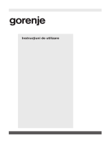 Gorenje ISC635CSC Manualul proprietarului