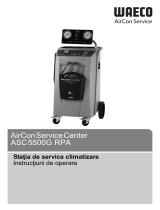 Waeco AirConServiceCenter ASC5500G RPA Instrucțiuni de utilizare