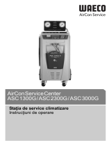 Waeco AirConServiceCenter ASC1300G/ASC2300G/ASC3000G Instrucțiuni de utilizare