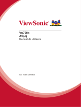 ViewSonic VA708a-S Manualul utilizatorului