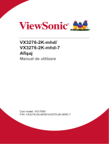 ViewSonic VX3276-2K-mhd Manualul utilizatorului