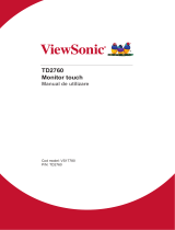 ViewSonic TD2760 Manualul utilizatorului