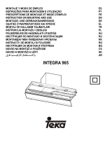 Teka INTEGRA 965 Manual de utilizare