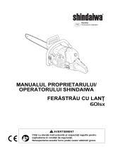 Shindaiwa 601SX Manual de utilizare