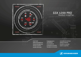 Sennheiser GSX 1200 Pro Headset Amplifier Manual de utilizare