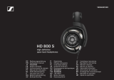 Sennheiser HD 800 S Anniversary Edition Manual de utilizare