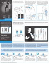 Sennheiser CX 2.00 Ghid de inițiere rapidă