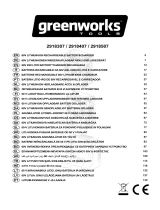 Greenworks G60B2 Manualul proprietarului