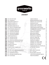 Greenworks G40DT35 - 2504807 Manualul proprietarului