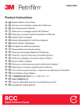 3M Petrifilm™ Rapid Coliform Count Plates Instrucțiuni de utilizare