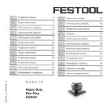 Festool OS-Set HD 0,3 l Instrucțiuni de utilizare