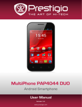 Prestigio MultiPhone 4044 DUO Manual de utilizare