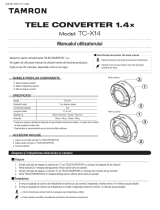 Tamron TC-X14 Manual de utilizare