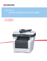 Copystar FS-3040MFP+ Ghid de instalare