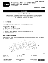 Toro 50in Bagging Enhancement Kit, TimeCutter Riding Mower Ghid de instalare