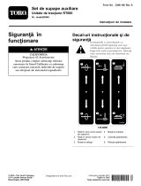 Toro Auxiliary Valve Kit, RT600 Traction Unit Ghid de instalare