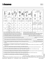 Bticino RG4411 Instrucțiuni de utilizare