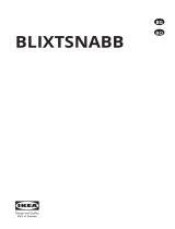 IKEA BLIXTSNABB Manual de utilizare