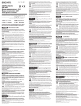 Sony USM64SA2/B Manual de utilizare