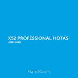 Logitech X52 Professional HOTAS (945-000003) Manual de utilizare
