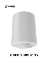 Gorenje GBFU80SIMB6 Manual de utilizare