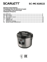 Scarlett SC - MC410S22 Manual de utilizare