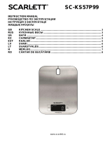 Scarlett SC - KS57P99 Manual de utilizare