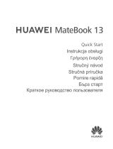 Huawei MateBook 13 WRT-W19 512Gb Space Grey Manual de utilizare
