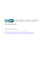 ESET Mobile Security for Android Manualul utilizatorului