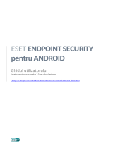 ESET Endpoint Security for Android Manualul utilizatorului