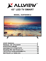 Allview Smart TV 43" / 43ATS5500-U Manual de utilizare