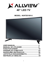 Allview Smart TV 40" / 40ATS5100-U Manual de utilizare