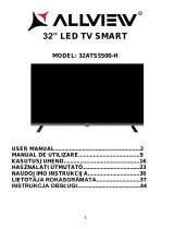 Allview Smart TV 32" / 32ATS5500-H Manual de utilizare