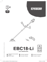 Erbauer EBC18-Li Manual de utilizare