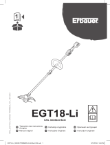 Erbauer EGT18-Li Manual de utilizare