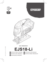Erbauer EJS18-Li Manual de utilizare
