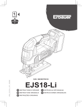 Erbauer EJS18-Li Manual de utilizare