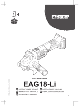 Erbauer EAG18-Li Manual de utilizare
