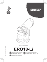 Erbauer ERO18-Li Manual de utilizare