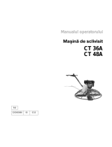 Wacker Neuson CT36-8A Manual de utilizare