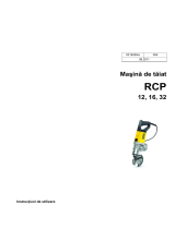 Wacker Neuson RCP-16/120 60 Hz Manual de utilizare