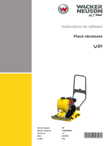 Wacker Neuson VP1135A Manual de utilizare