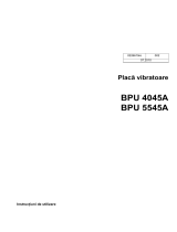 Wacker Neuson BPU 4045A Manual de utilizare