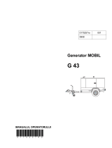 Wacker Neuson G43 Manual de utilizare