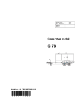 Wacker Neuson G78 Manual de utilizare