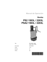 Wacker Neuson PSA21503L Manual de utilizare