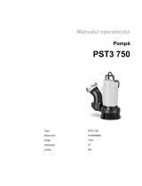 Wacker Neuson PST3750 Manual de utilizare